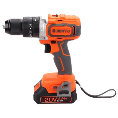 China Best-selling CJZ1302/20V impact drill driver compact design brushless 13mm two-speed cordless screwdriver CJZ1302/20V new for sale