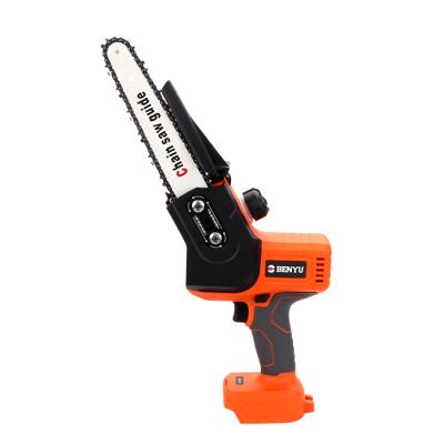 China High Quality Cordless Mini Battery Chainsaw 8inch 20V Battery Chainsaw One-handed Mini Garden Tools for sale