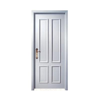 China Contemporary modern white color study room wood door designs doors for hotels for sale