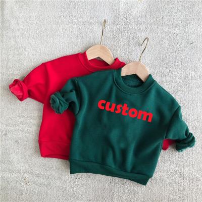 China Breathable Cotton For Kids Baby Hoodie Logo Customization Winter Baby Clothes Wholesale Girl Fleece Hoodie Sweatshirt for sale