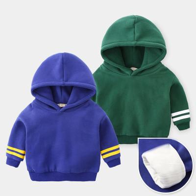 China Breathable Good Quality Custom Embroidery Logo Hoodies Winter Autumn Solid Private Label Pullover No String Oversized Hoodie For Kids for sale