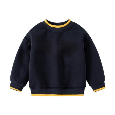 China Breathable Comfortable Loose Autumn Cotton Boy Sweatshirts Children'S Kids Thick Outdoor Kids Clothing Oversized Pullover Hoodies for sale