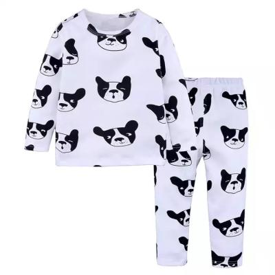 China Fashion\comfortable\durable Children underwear set kids clothing printed design home pajamas for boys and girls for sale