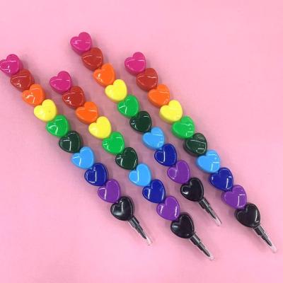 China Wholesale Colors Bullet Pencil School Supplies Multi Push Animal Plastic Bullet Pencil for sale