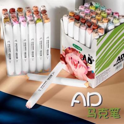 China Art Draing Painting 2022 Hot Colors Art Markers Watercolor Brush Marker Pen Promotional Marker Pen Sale for sale