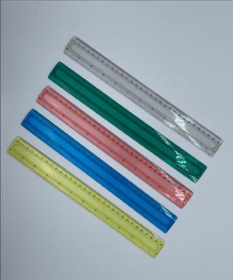 China 12 Inch Ruler Promotion Printing COLOR Plastic Plastic Ruler 30cm for sale