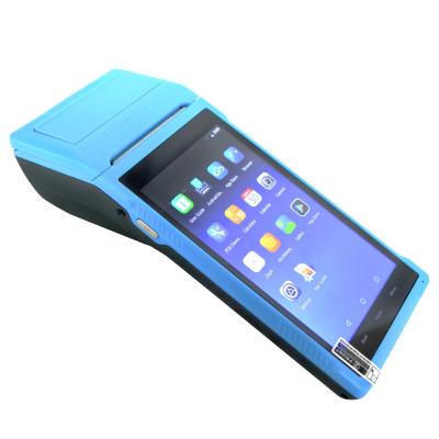 China Android System 58mm 3g/4g Lte Printer Rugged Ip 65 Android Terminal Portable Terminal Printer for sale