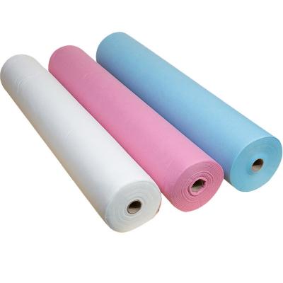 China Waterproof New Promotion Customized Small Roll Tablecloth Material Use PP Spunbond Packing Non Woven Fabric for sale