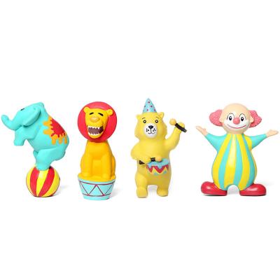 China Sustainable Family Circus Dog Toy Natural Latex Floating Water A Variety Of Styles, Vivid Shape Clean Teeth for sale