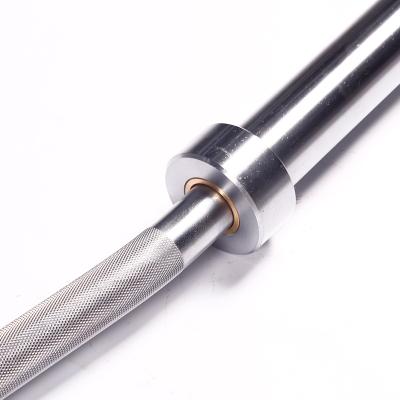 China Universal Customized Olympiv Fitness Barbell Bar Gym Bar Weightlifting Bow Barbell for sale