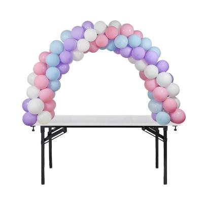 China Plastic Frame Kit Indoor Party Decorations Props Plastic Desk Table Balloon Arch Holder Kit For Wedding Birthday Event Party for sale