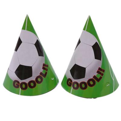 China Wholesale boy birthday party football cartoon theme decoration birthday party paper supplies for 10 guests for sale