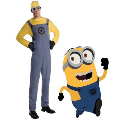 China Halloween party factory direct sales minions fancy dress costume Fancy Dress Costume for sale