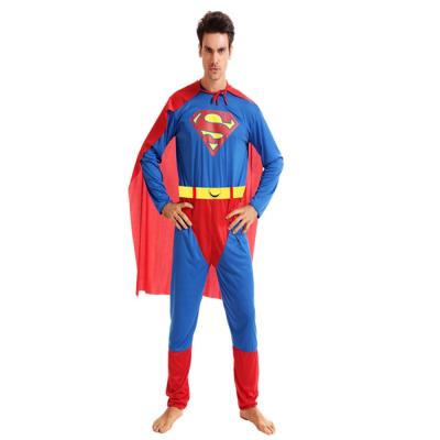 China Hot Selling Halloween Party Costume Supermen Halloween Party Adult Costume for sale