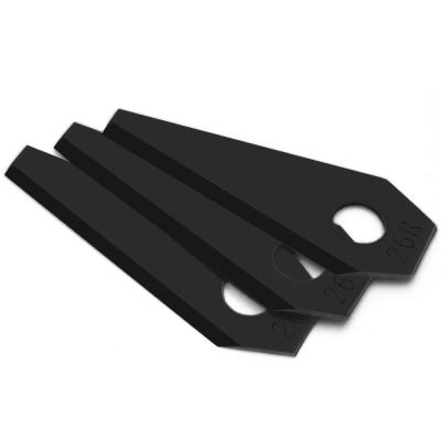 China Farms Lawn Mower Black Titanium Coating Blades For Bosch, 9x, 18x, 36x, In Box for sale