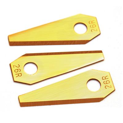 China Farms 9x, 18x, 36x, in a box, lawn mower blades with titanium coating for Bosch for sale