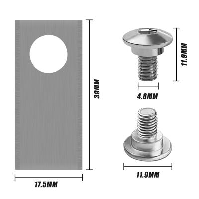 China Replacement Robotic Farms Lawn Mower Blades Suitable For Honda Miimo for sale