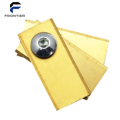 China Long Life Trusses Titanium Coating Robotic Mower Blades For Honda Miimo for sale