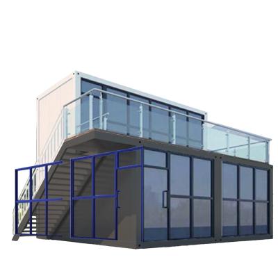 China Factory direct price modular house prefab house two storey prefabricated homes philippines for sale