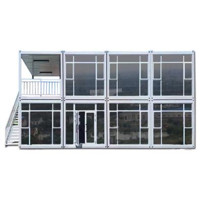 China Easy to assemble detachable steel structure flat pack container houses prefab house for sale