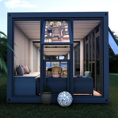 China Low cost prefabricated house fast build Light steel villa tiny size container house for sale