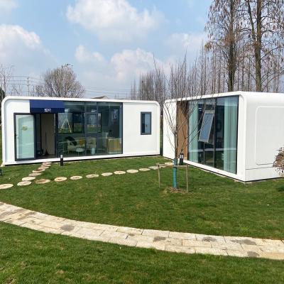 China Prefab Modern Design Houses Garden Pod Living Container Homes Apple Cabin prefabricated Movable Houses for sale