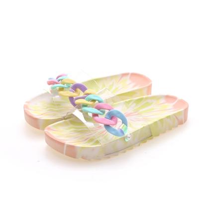 China Sale Women's Summer Anti-odor Comfortable Warm Multicolor PVC Slip-on Shoes Indoor Outdoor Non-slip Slippers Wholesale for sale