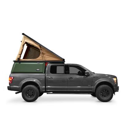 China TOYOTA TRUCK Ute Silverado Hard Camper Alucab Pickup Tacoma Camper Top with Rack for sale