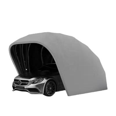 China 2024 Luxury Foldable Car Garage with Grey Color and Durable Aluminum Material for sale