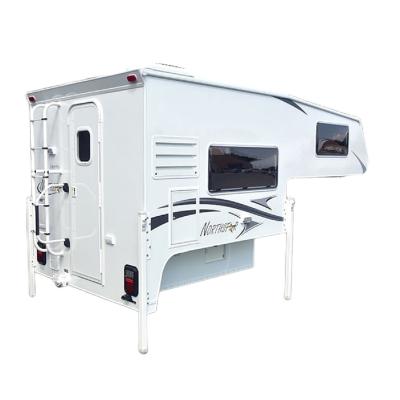 China TOYOTA TRUCK Camper Shell Slide on with Shower FRP 4X4 Kindle Long Box Pickup Body Made for sale