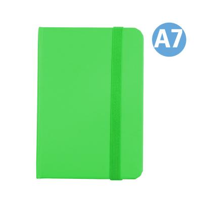 China Eco-Friendly China Supplier Eco-Friendly Notebook A7 Monochrome Hard Cover Eco-Friendly Notebook for sale