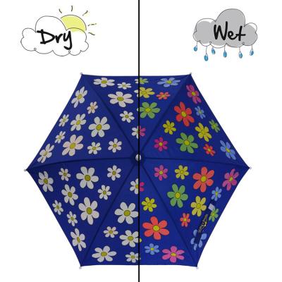 China 190T fabric magic color changing personal fancy umbrella and personalized umbrella for sale