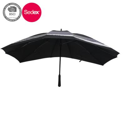 China Rain and Sun and Windproof Two Person Use Twin Umbrella for sale