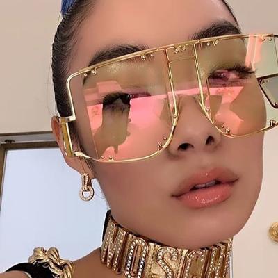 China New High Fashion New Quality Oversized Rectangle Style Sunglasses for sale