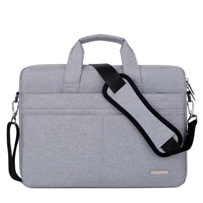 China Wholesale Waterproof 15.6 Inch Laptop Sleeve Shoulder Bag Laptop Bags And Covers Laptop Briefcase Water Registance Shockproof Dustproof Custom For Business for sale