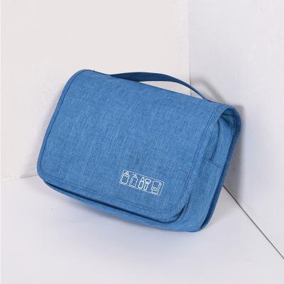 China High Quality PVC Cosmetic Bags With Hook / Large Capacity Portable Large Capacity Make Up Case Bag For Ladies With Hook for sale