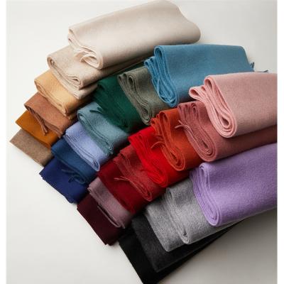 China Keep Warm Cashmere Scarf Winter Hijab Scarf For Women Men Wool Pashmina Muslim Hair Other Scarves And Shawls For Stylish Women for sale