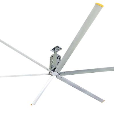 China 1400m2 26ft Big Wind Large Diameter HVLS Industrial Ceiling Fan for sale