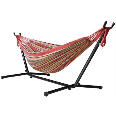 China Portable Traditional Camping With Outdoor Stand Hammock Iron Pipe Hammock Chair Tent Stainless Steel for sale