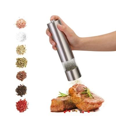 China Sustainable overseas warehouse delivery. Electric Adjustable Grinder Spice Powder Grinder Pepper and Spice Mill Spice Herb Tool for sale