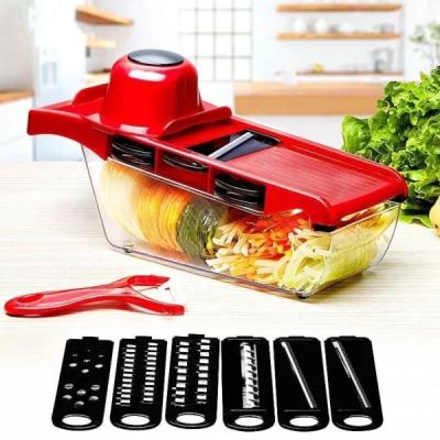 China Hot Selling Viable Chopper Manual Function Multifunctional Vegetable Cutter Container Kitchen Stainless Steel Carrot Graters Cheese Cutter Slicer for sale