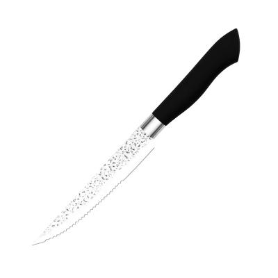 China Professional Steak Knife 24CM-10 Inch Serrated Serrated Table Knife Professional Meat Cleaver Meat Chopper Stainless Steel Durable Kitchen Tools Metal for sale