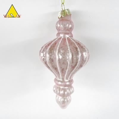 China Holiday decoration & Customized Wholesale Handmade Blown Glass Gift Ornaments Christmas Tree Hanging Decoration for sale