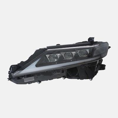 China High Quality PC 12 Volt 6 Beams Lens Dynamic Turn Signal DRL LED Car Head Lamp Headlight Assemblies Low/Hi For Toyota Camry for sale