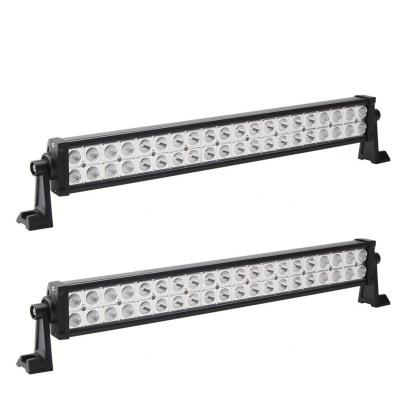 China Modern Led Light Bar Three Rows Aluminum Yellow Black Slim Led Strobe Bar Light For Offroad Truck for sale