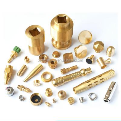 China Assorted cnc milling cnc lathe machine parts aluminum brass parts h59 copper parts for sale