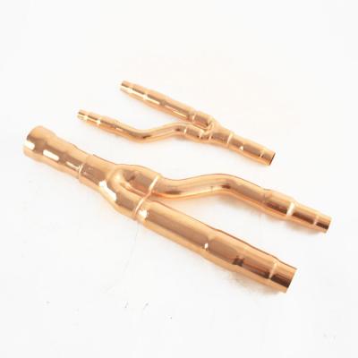 China Industrial High quality Air conditioning branch pipecopper refnet joints/copper branch pipe for VRV air conditioner for sale