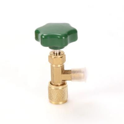 China Bottle opening valve refrigerant safety one-way explosion-proof valve refrigerant can tap valve for sale for sale