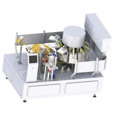 China 380V Rotary Vacuum Packaging Machine For M Shaped Bag YDZKM8-10-1318/1321/1324 for sale