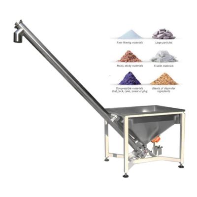 China Food Grade Incline Screw Conveyor For Powder Fine Grained And Dusty Materials for sale